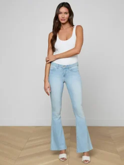 Taney Low-Rise Flare Jean