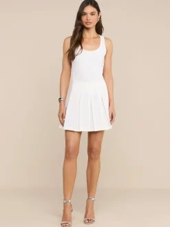 Tania Pleated Mini Skirt