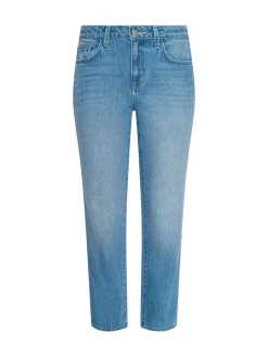 Thalina Cropped Stovepipe Jean