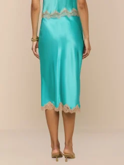 Tico Silk Lace Skirt