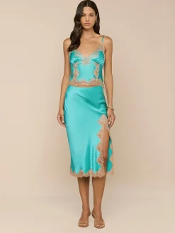 Tico Silk Lace Skirt