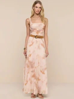 Torin Pleated Maxi Skirt