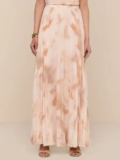 Torin Pleated Maxi Skirt