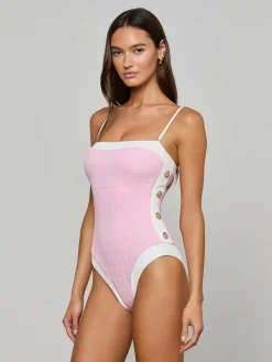 Tory Bandeau One-Piece Swimsuit