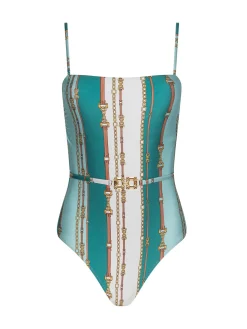 Tory Bandeau One-Piece Swimsuit