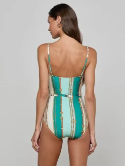 Tory Bandeau One-Piece Swimsuit