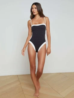 Tory Bandeau One-Piece Swimsuit