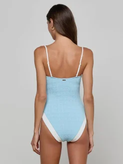 Tory Bandeau One-Piece Swimsuit