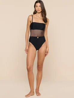 Tory Bandeau One-Piece Swimsuit