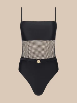 Tory Bandeau One-Piece Swimsuit