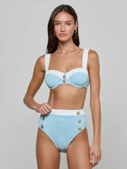 Vanessa High-Waisted Bikini Bottom