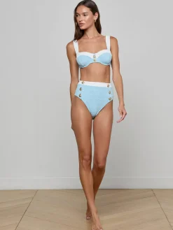 Vanessa High-Waisted Bikini Bottom