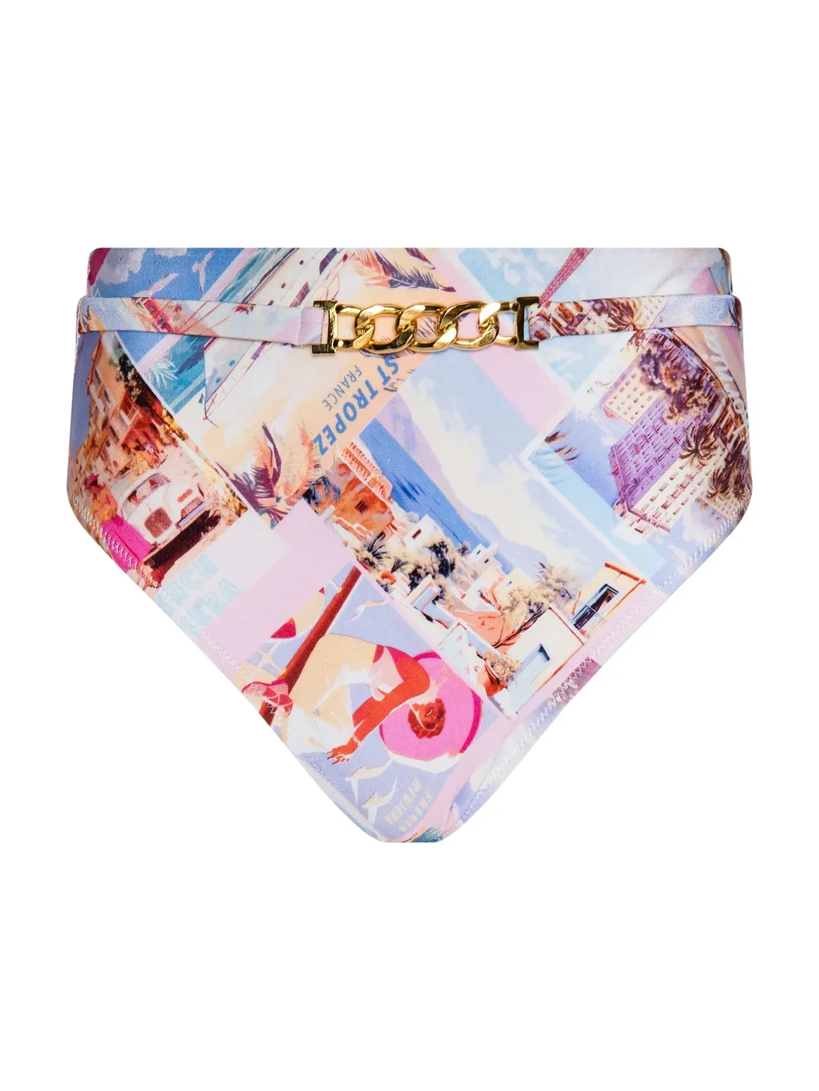 Vanessa High-Waisted Bikini Bottom