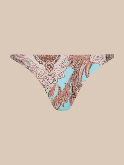 Violet String Bikini Bottom