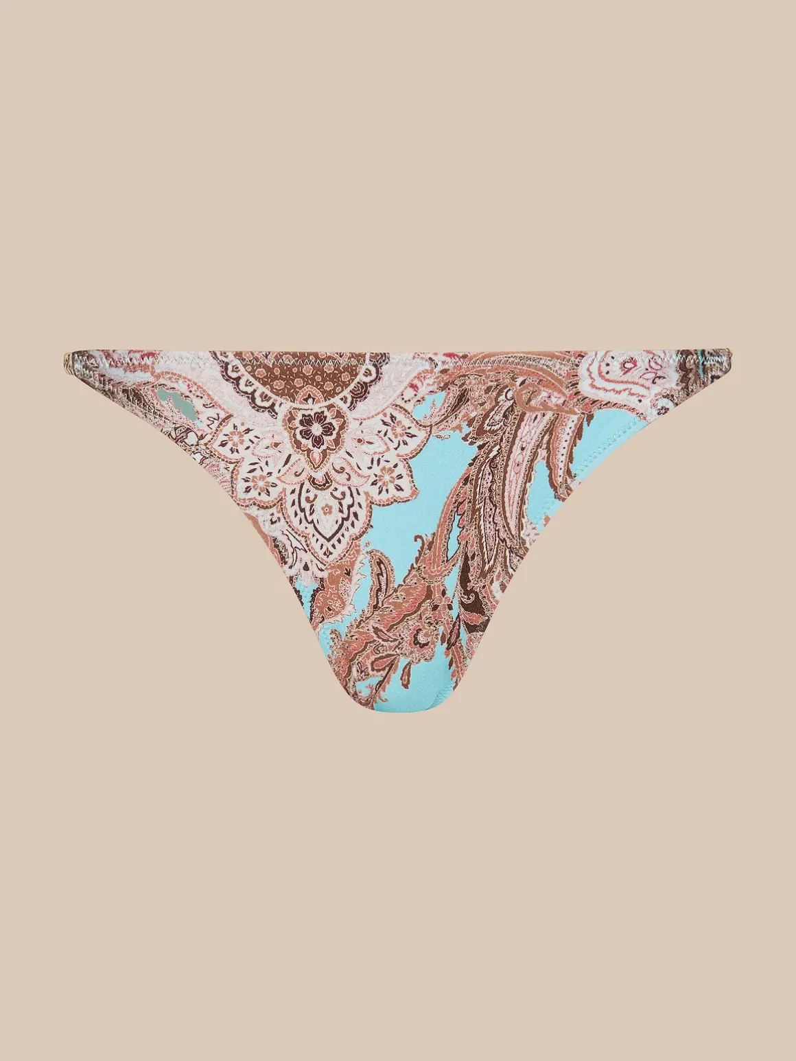Violet String Bikini Bottom