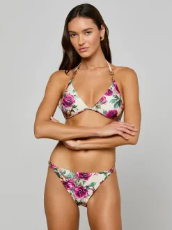 Violet String Bikini Bottom