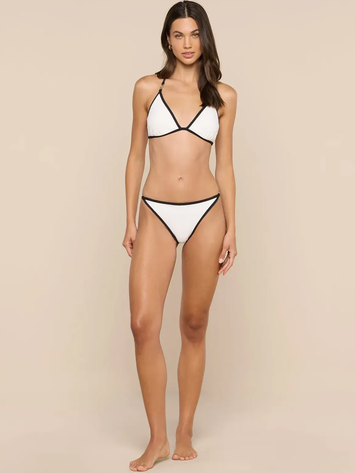 Violet String Bikini Bottom