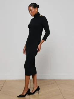 Voletta Turtleneck Knit Dress