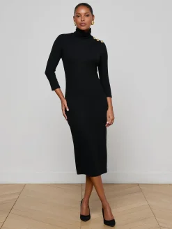 Voletta Turtleneck Knit Dress