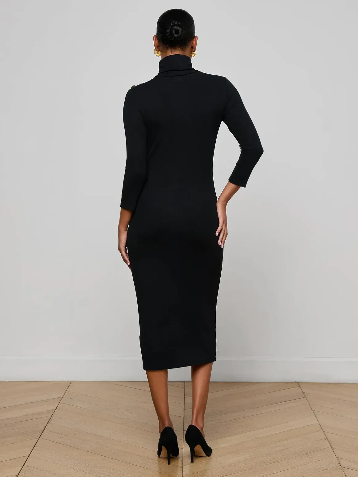Voletta Turtleneck Knit Dress