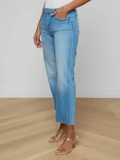 Wanda Cropped Wide-Leg Jean
