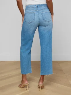 Wanda Cropped Wide-Leg Jean