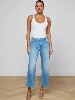 Wanda Cropped Wide-Leg Jean