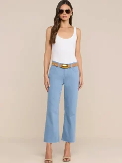Wanda Cropped Wide-Leg Jean