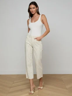 Wanda Cropped Wide-Leg Pant