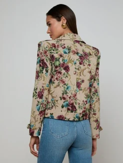 Xoey Cropped Trench Coat