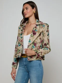 Xoey Cropped Trench Coat