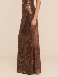 Zeta Sequin Maxi Skirt