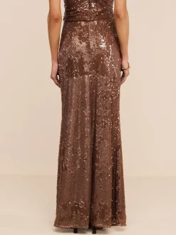 Zeta Sequin Maxi Skirt